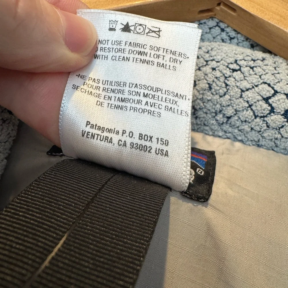 Vintage Patagonia Puffer Style 84611F4 High Collar Jacket / small - Picture 10 of 12